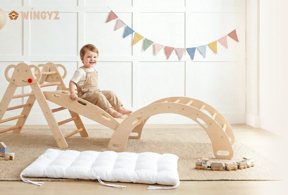 How to care for solid wood toys？
