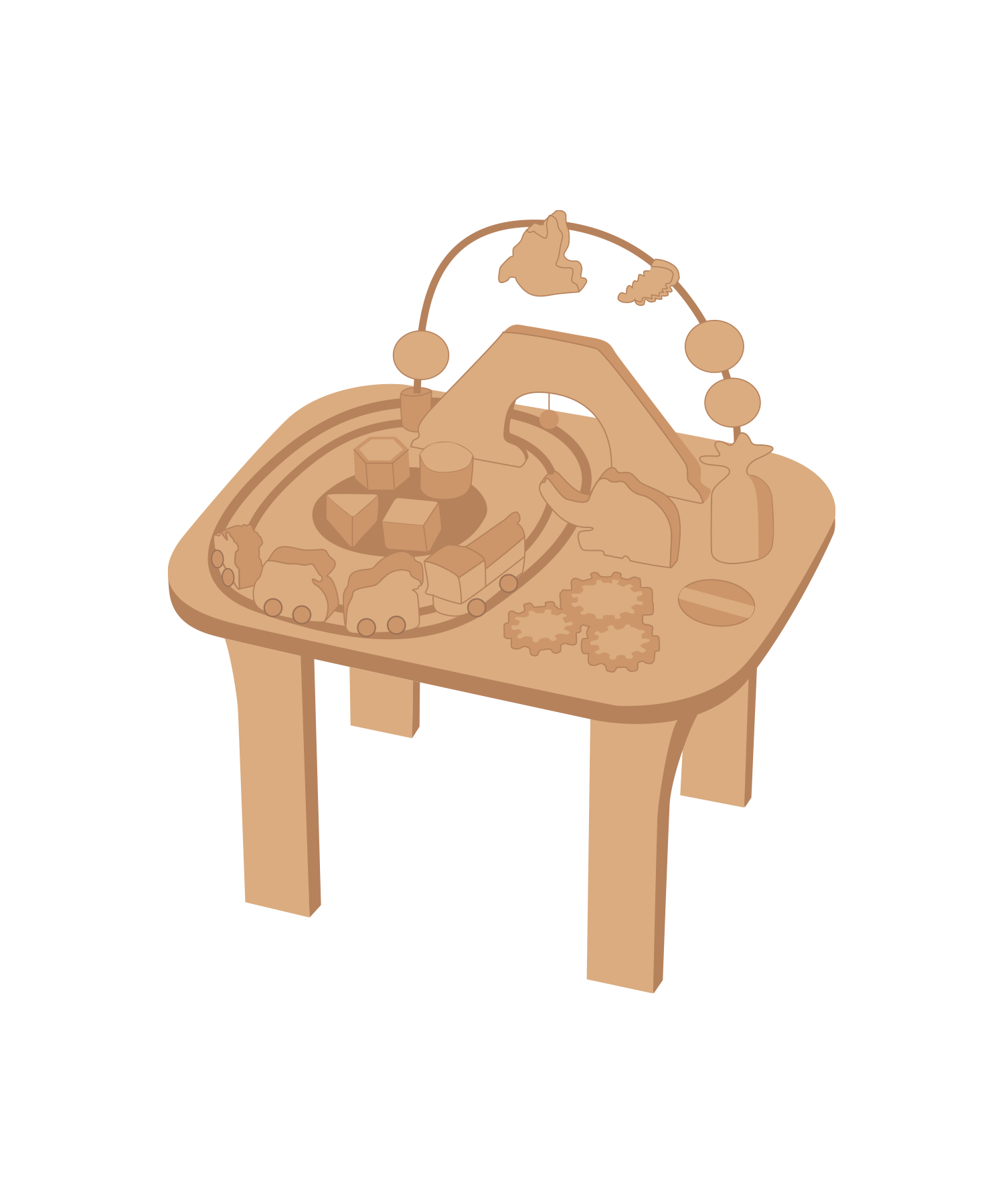 Toddler Activity Table