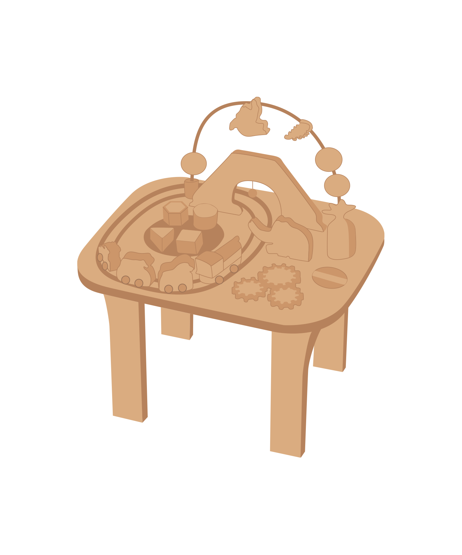 Toddler Activity Table