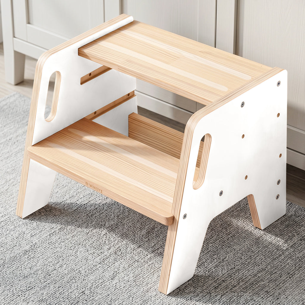 WINGYZ Toddler Step Stool - White