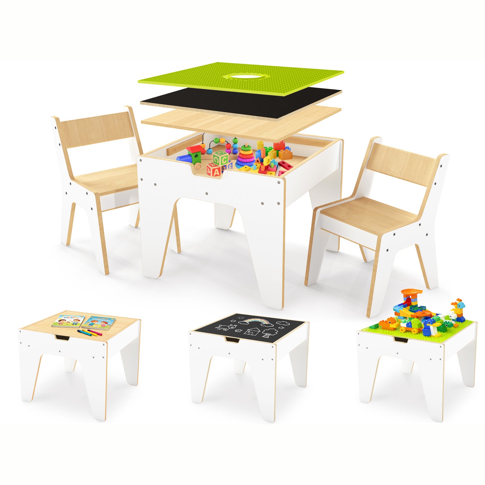 WINGYZ 4-in-1  Activity Table & Chair Set