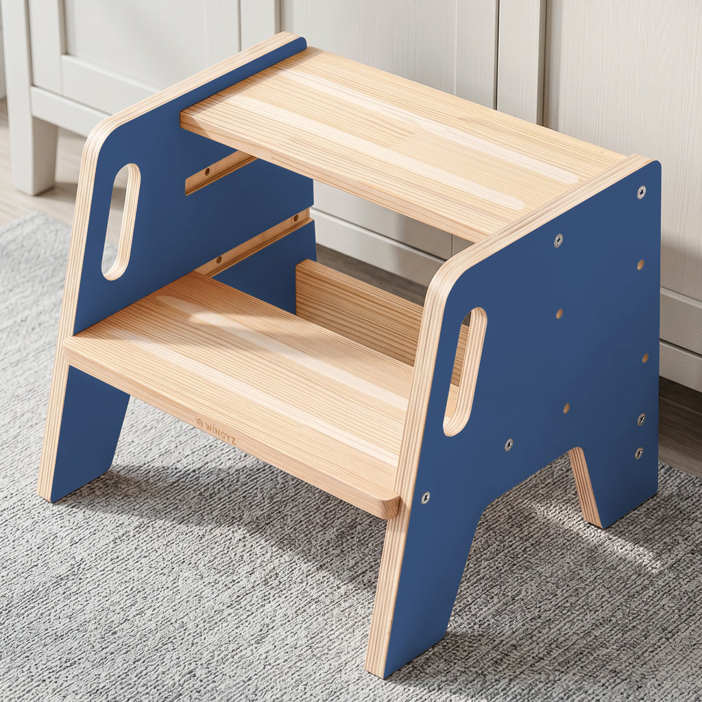 WINGYZ Toddler Step Stool - Dark Blue