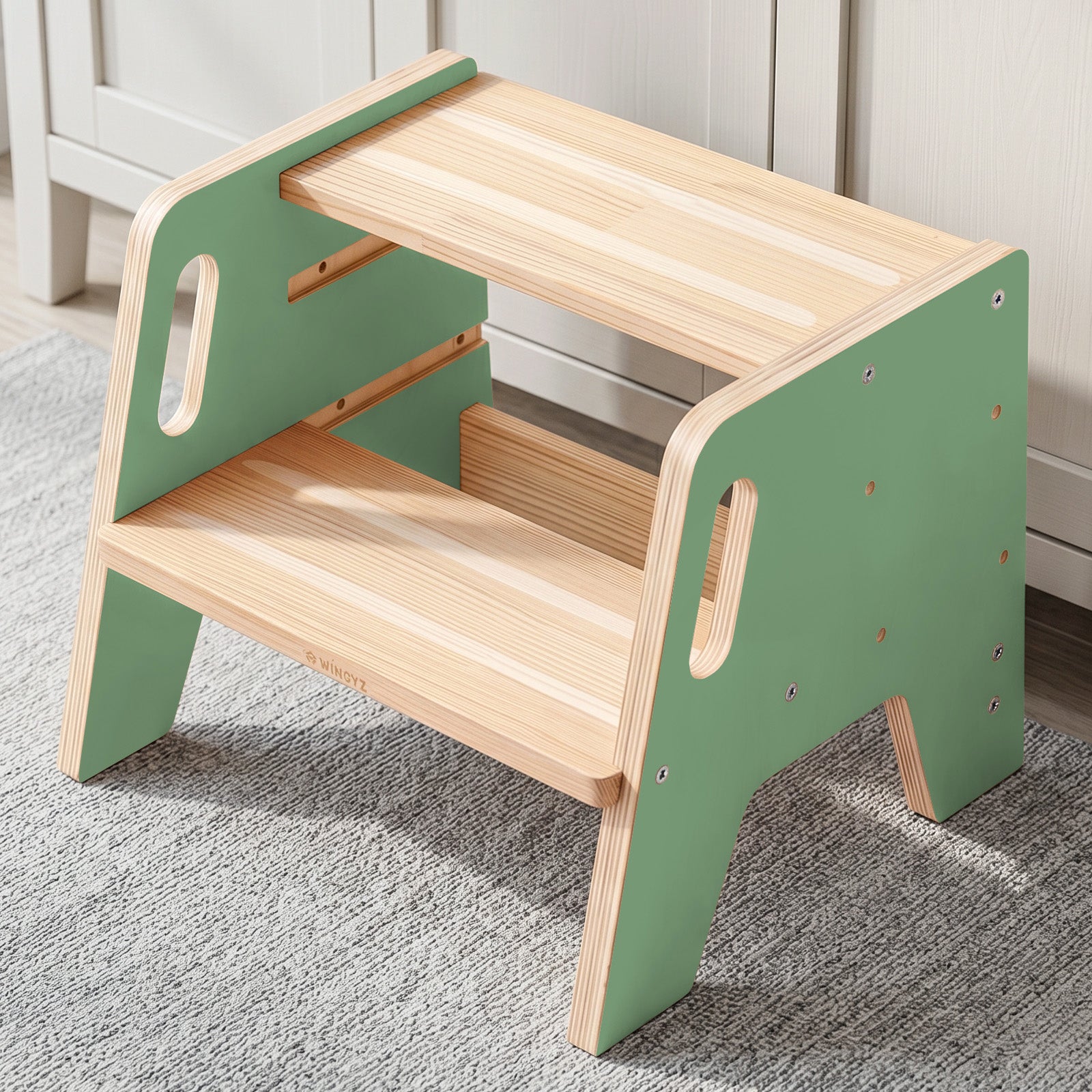 WINGYZ Toddler Step Stool - Dark Blue