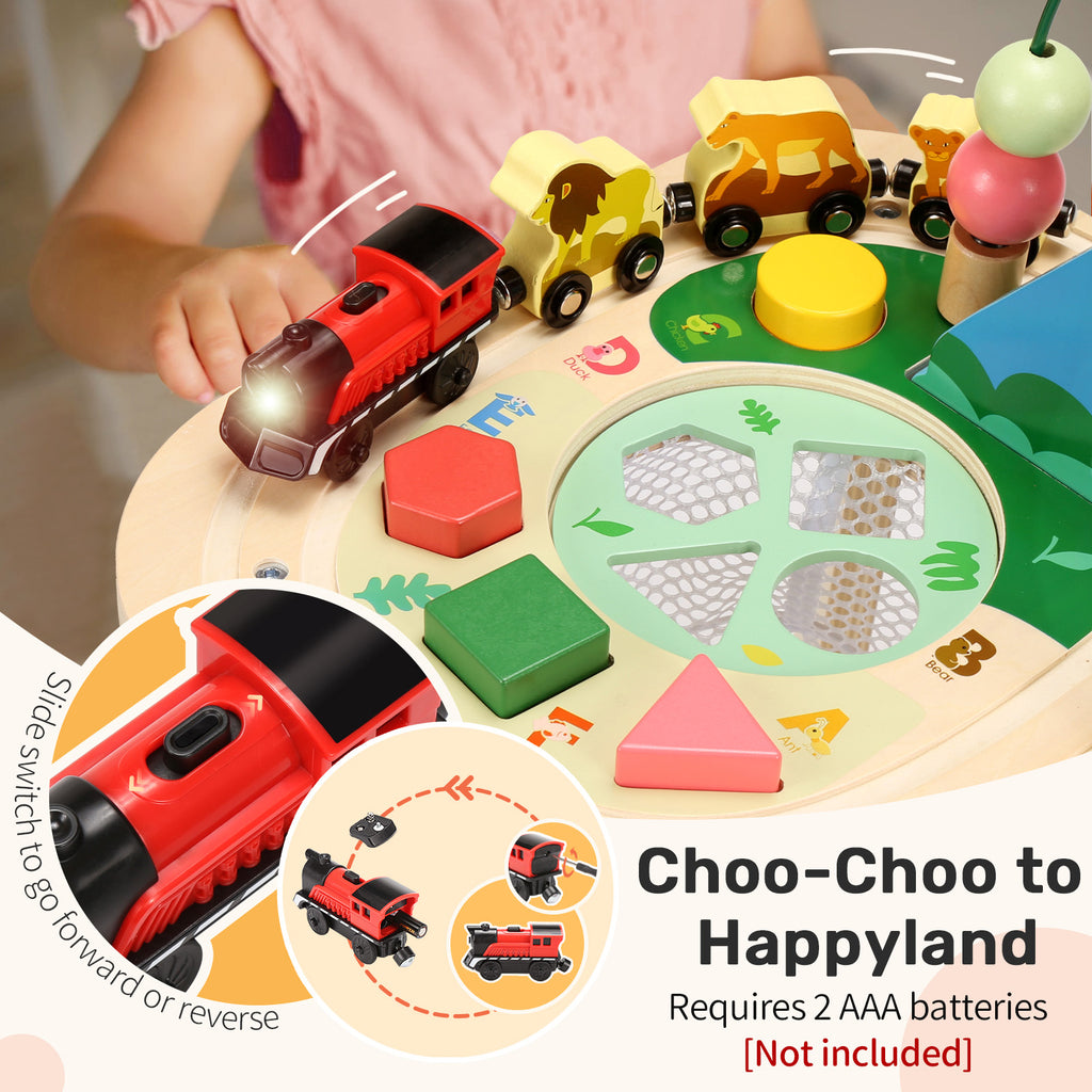 WINGYZ 9-in-1 Multi-Colorful Activity Table