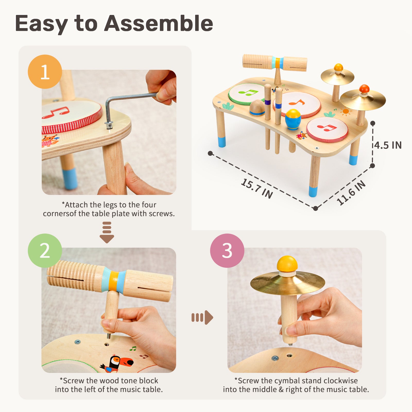 WINGYZ 11-in-1 Toddler Drum Set