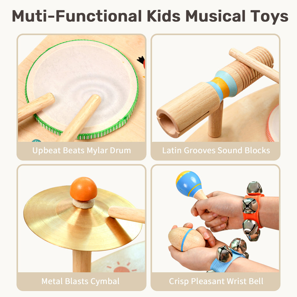 WINGYZ 11-in-1 Toddler Drum Set