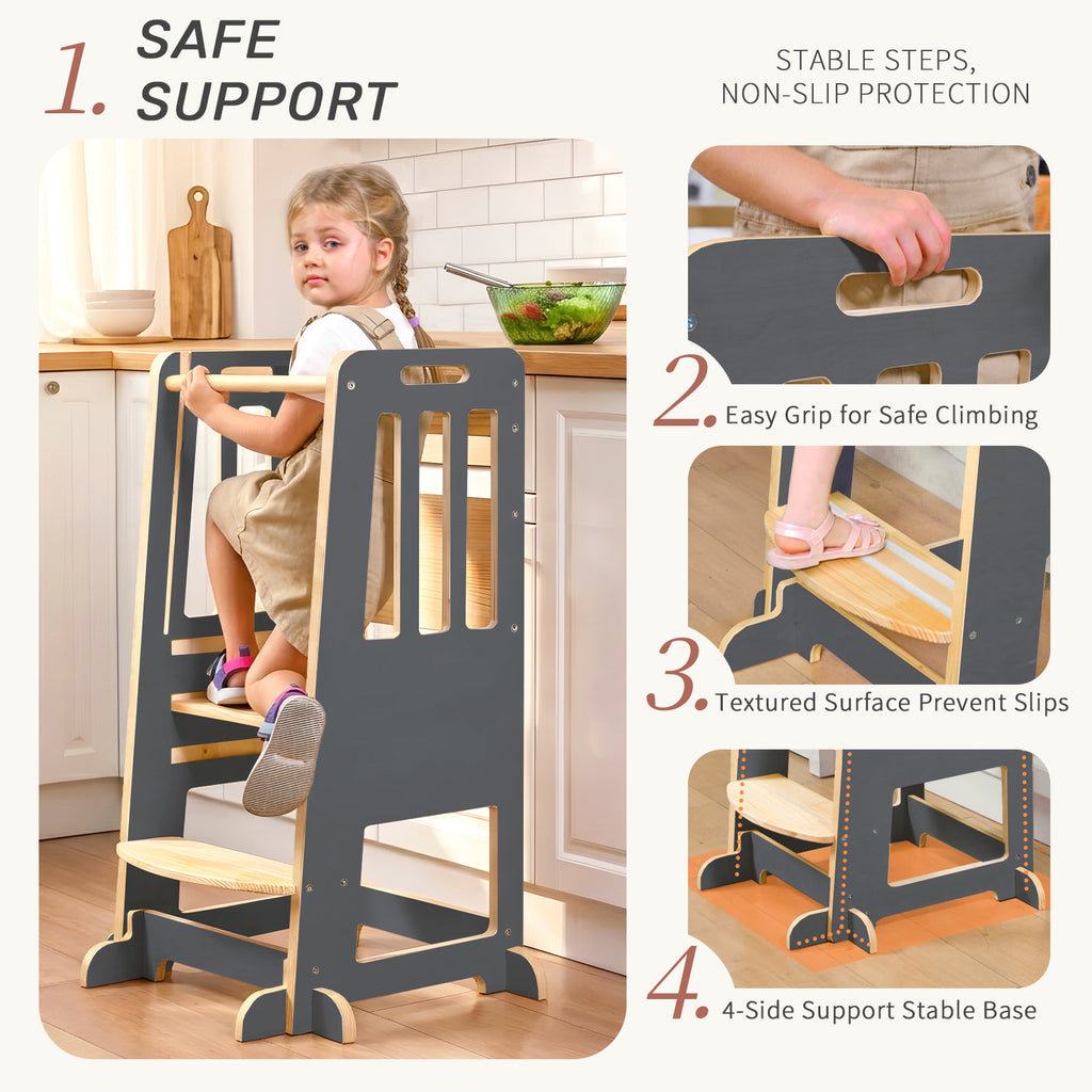 WINGYZ Toddler Tower - Black