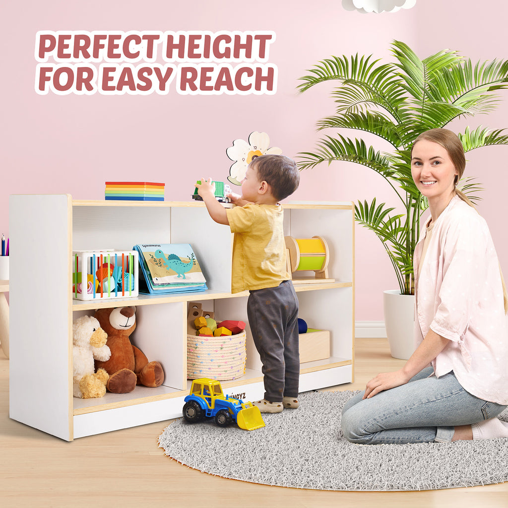 WINGYZ 5-Compartmen Toy Storage Organizer - White