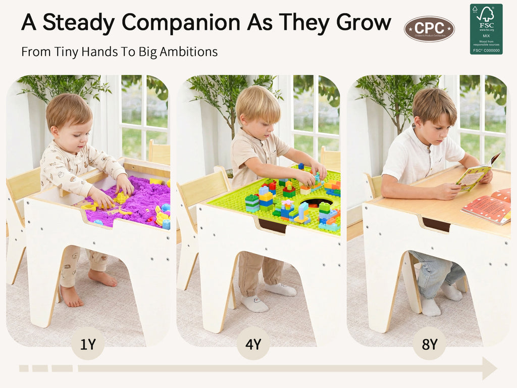 WINGYZ 4-in-1  Activity Table & Chair Set
