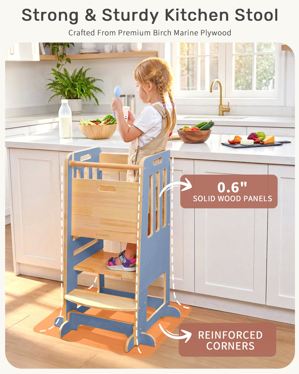 WINGYZ Toddler Tower - Blue