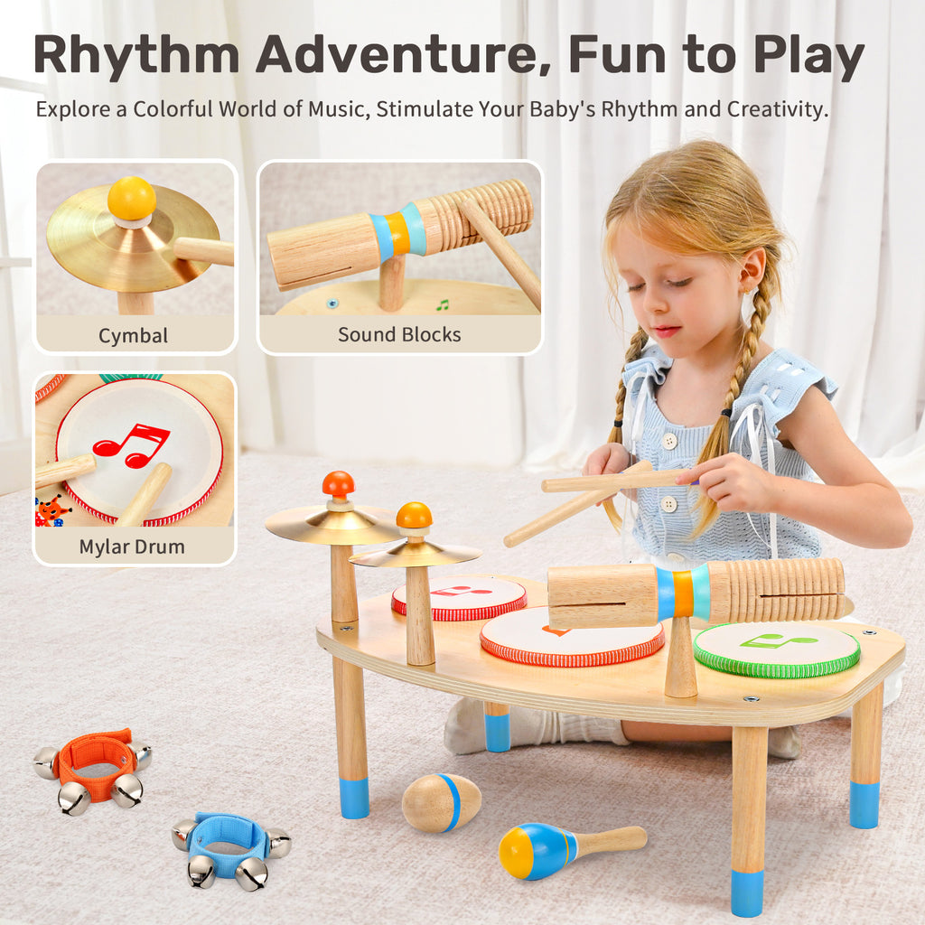 WINGYZ 11-in-1 Toddler Drum Set