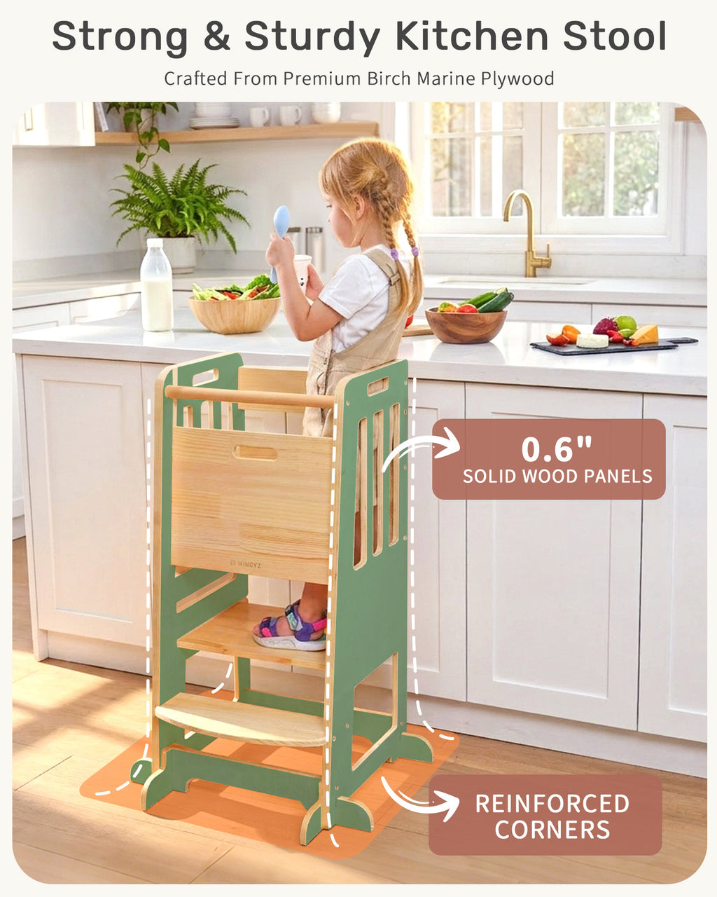 WINGYZ Toddler Tower - Green