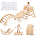 WINGYZ Pikler Triangle 8-in-1 Montessori Climbing Set
