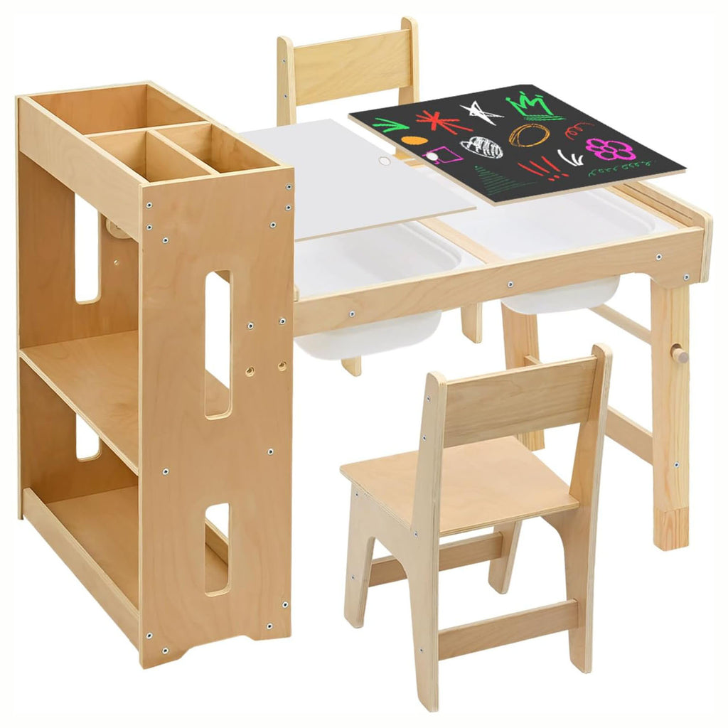 WINGYZ 6 in 1 Kids Art Table and Chair