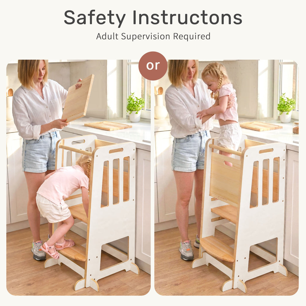 WINGYZ Toddler Tower - White