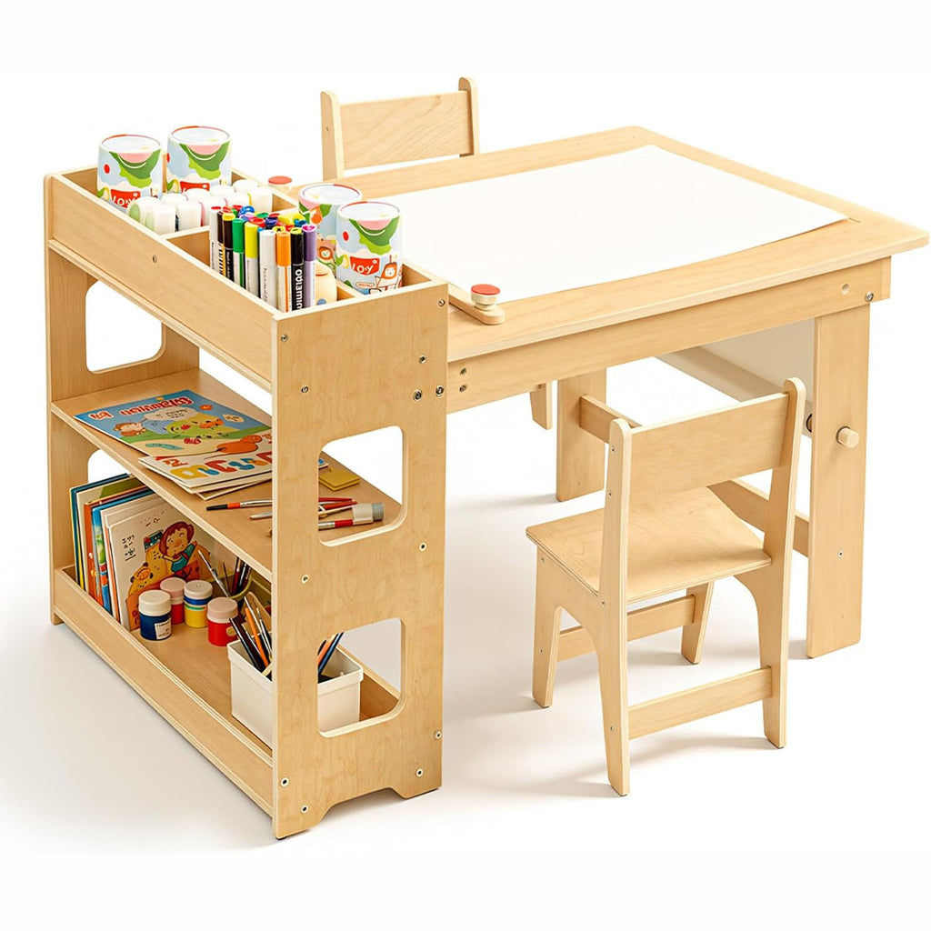 WINGYZ 5 in 1 Kids Art Table and Chairs