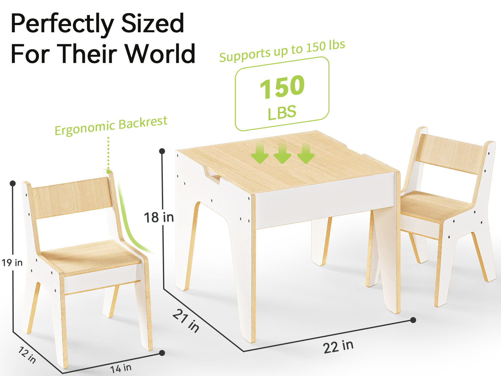 WINGYZ 4-in-1  Activity Table & Chair Set