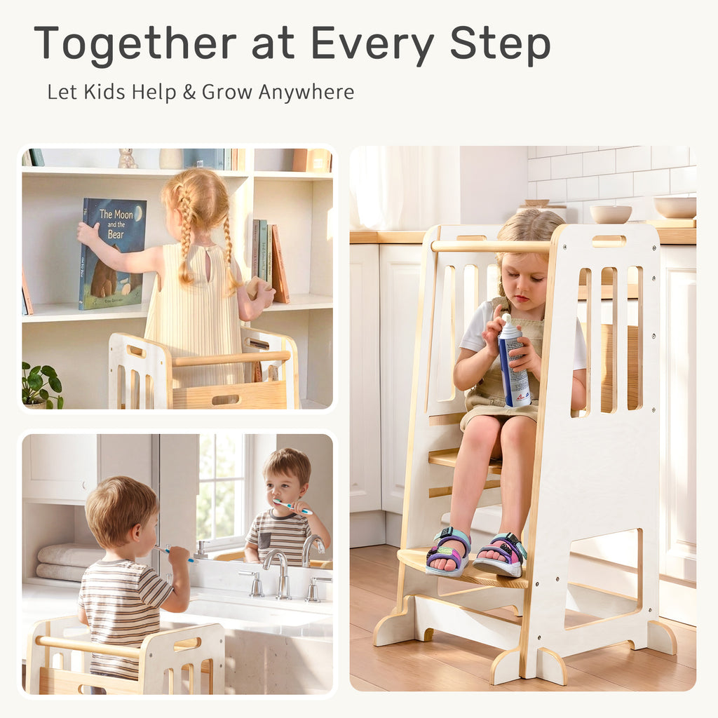 WINGYZ Toddler Tower - White